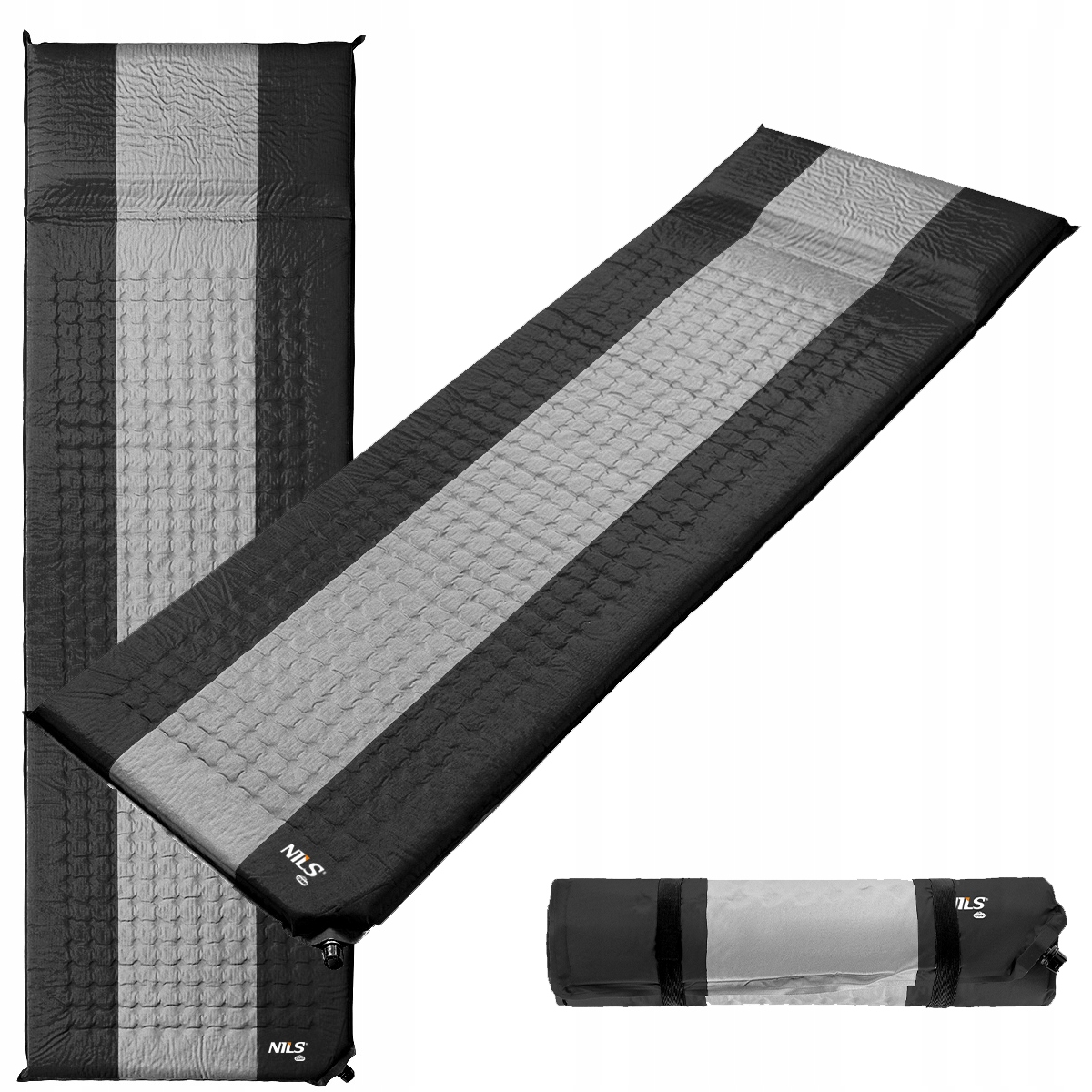 MATA Samopompująca TURYSTYCZNA Campingowa KARIMATA Materac + Pokrowiec