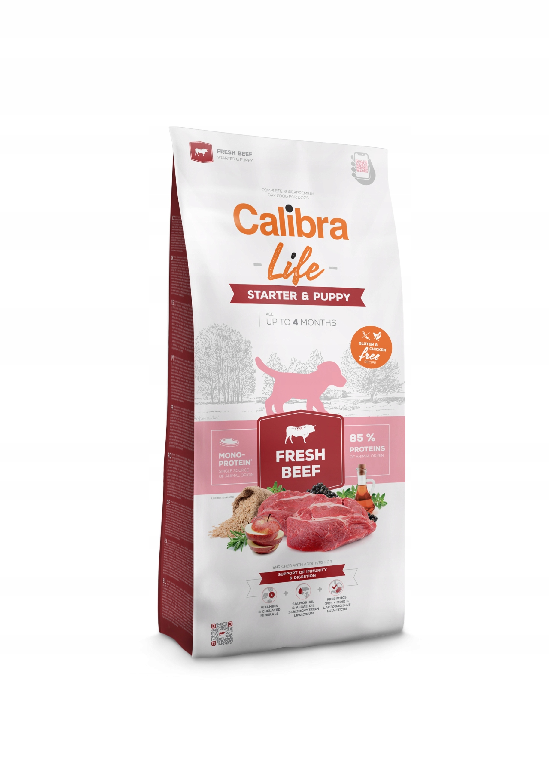 Calibra Life Fresh Beef Starter & Puppy 12kg