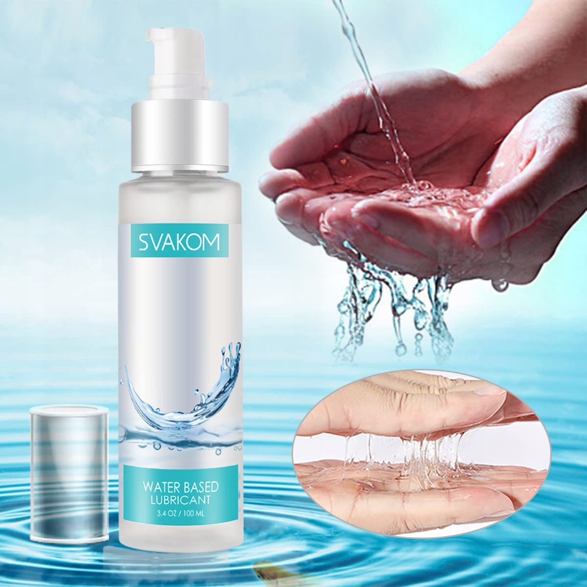 SVAKOM Gleitgel Wodna Baza Neutralna 200ml Lubrykant Silikonowy — miniatura 5