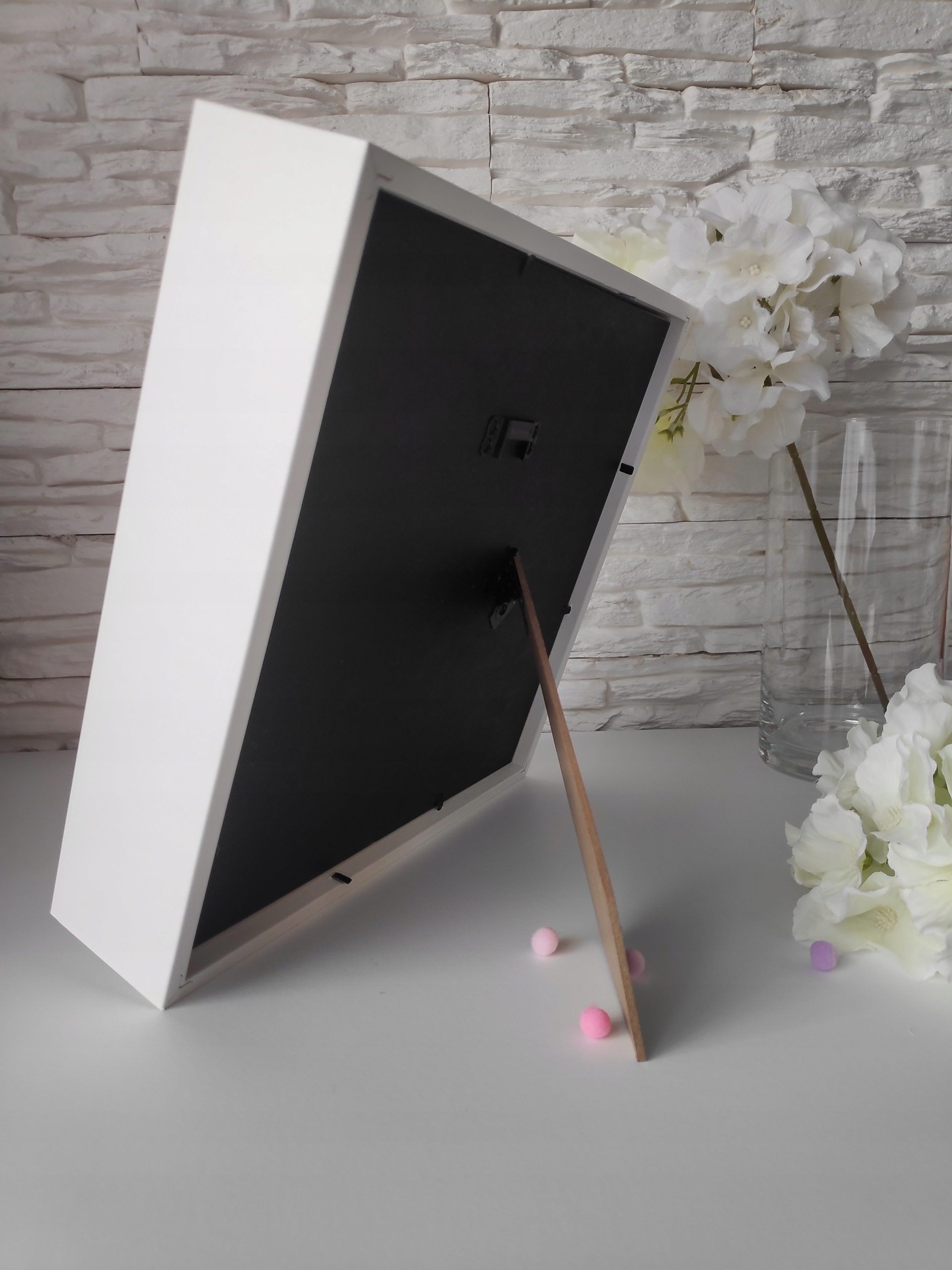 METRYCZKA 3D RAMKA NA ZDJĘCIE URODZINY PAMIĄTKA CHRZTU ŚWIĘTEGO PREZENT Szerokość produktu 27 cm