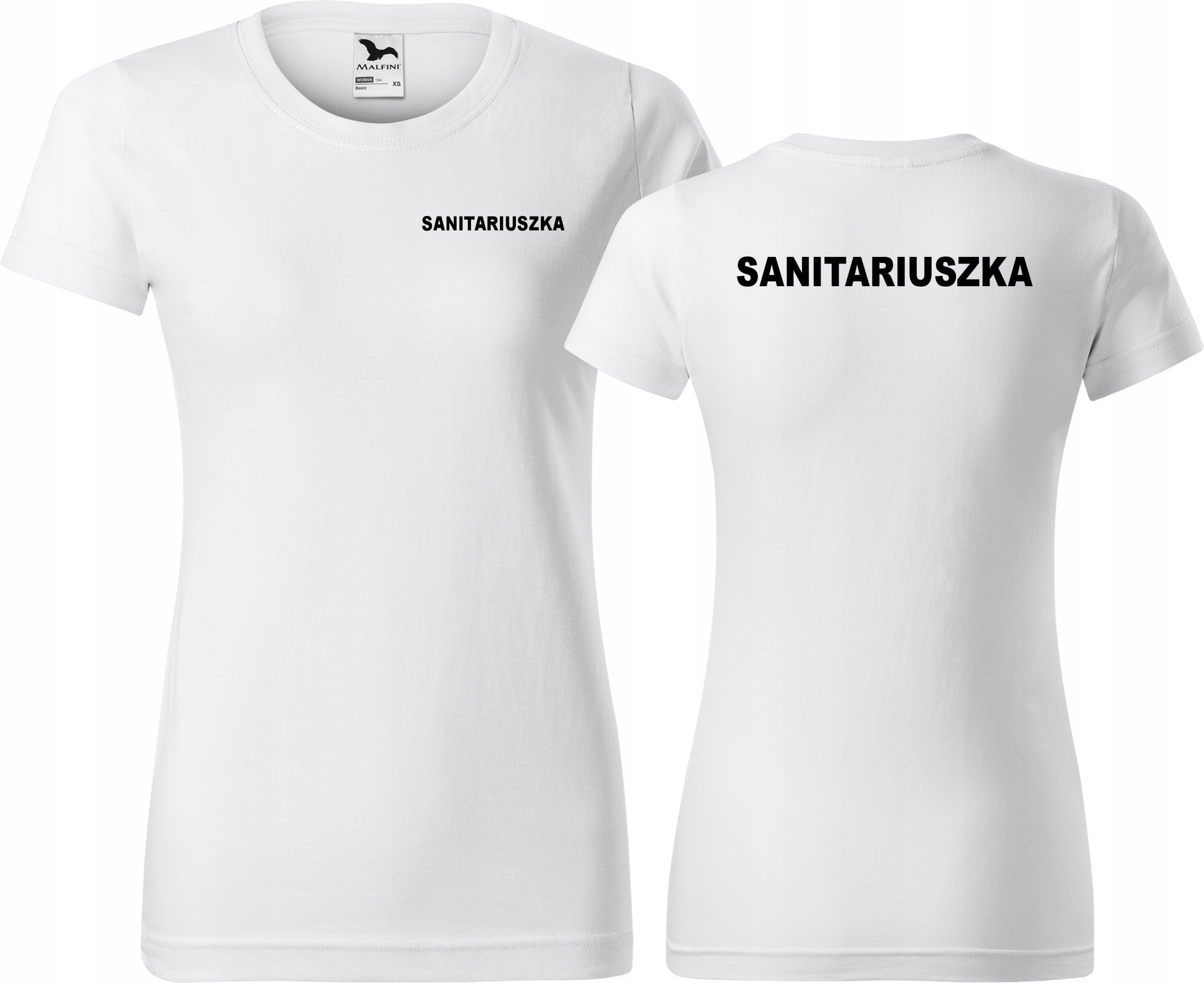 

Damska koszulka medyczna Sanitariuszka