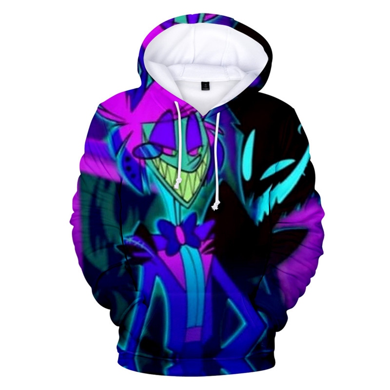 

Bluza 3D Hazbin Hotel Nowa Wszystkie Rozmiary