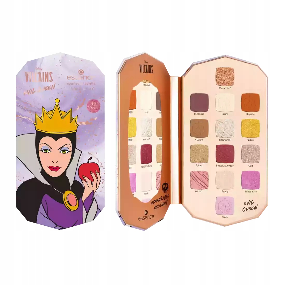 Disney Villains Paleta Cieni Do Powiek 01 Evil Queen