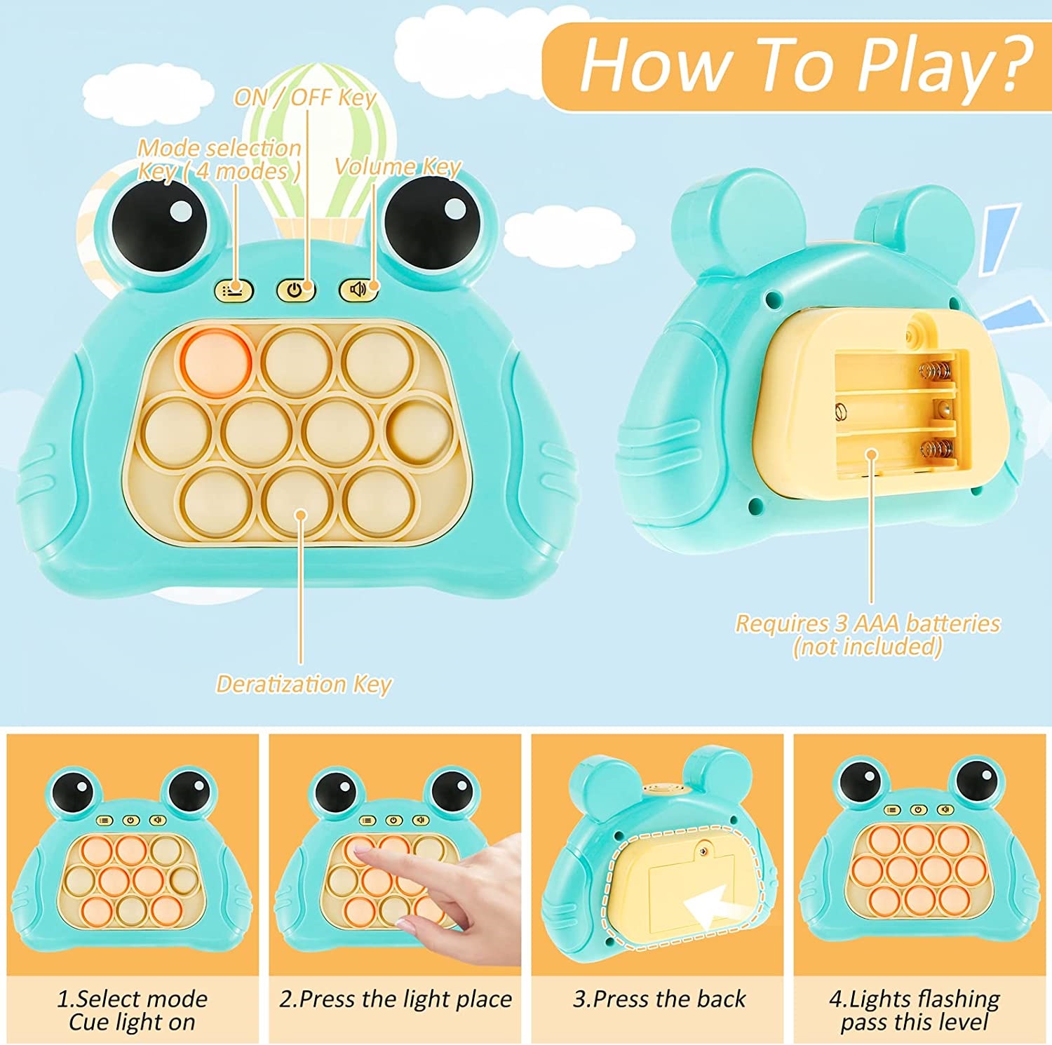 fast push puzzle pop it GRA ANTYSTRESOWA Model inny