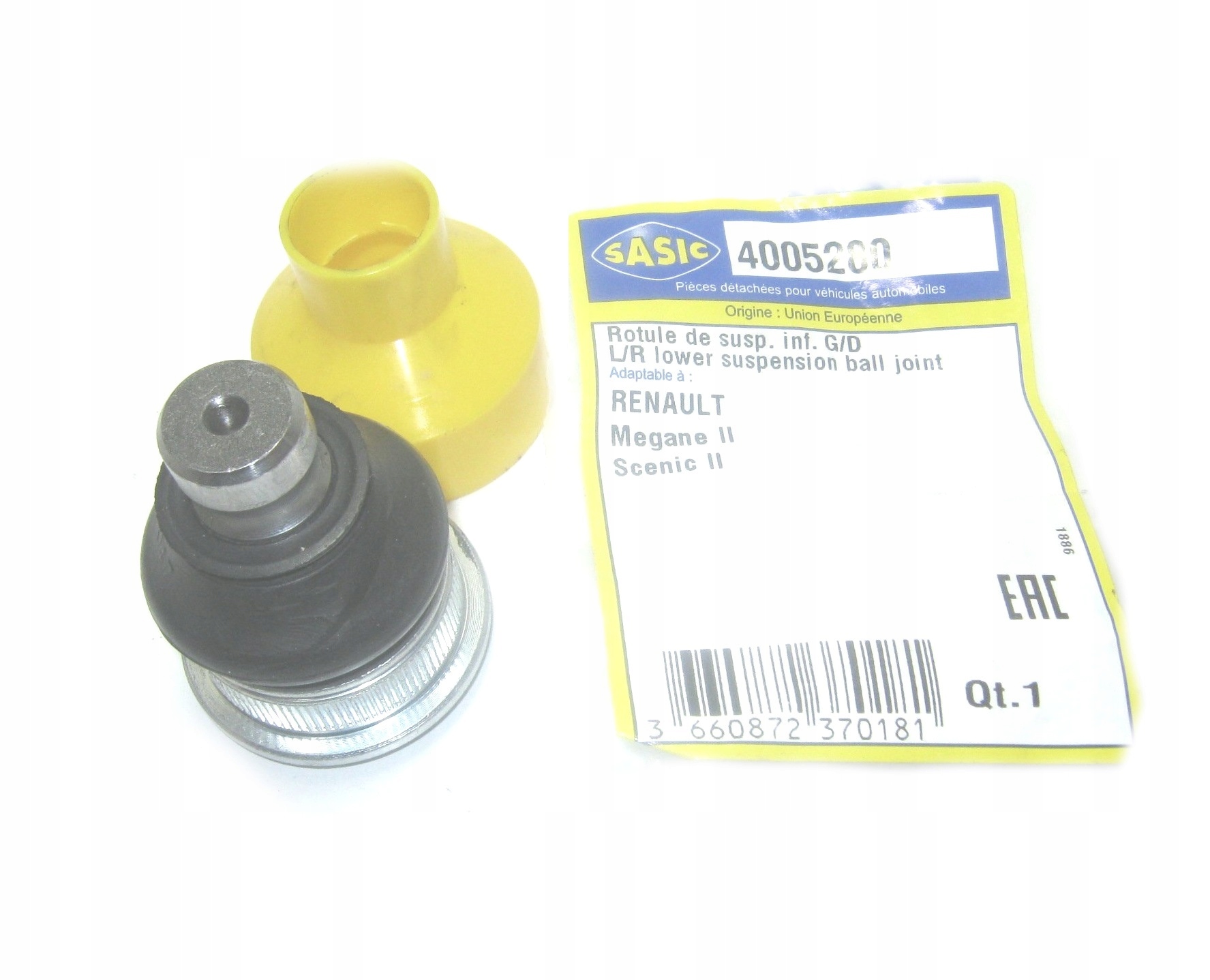 

Sworzeń Wahacza Megane II Scenic II Sasic 18MM