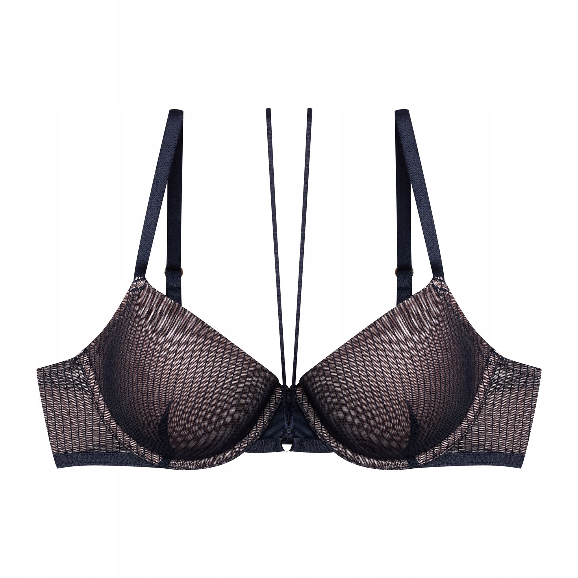 Biustonosz push-up Brittany Esotiq czarny 85B