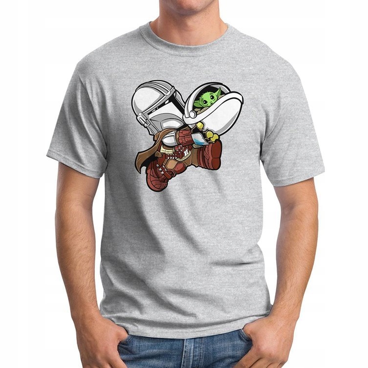 

Koszulka Męska Dla Niego Mandalorian Yoda XL