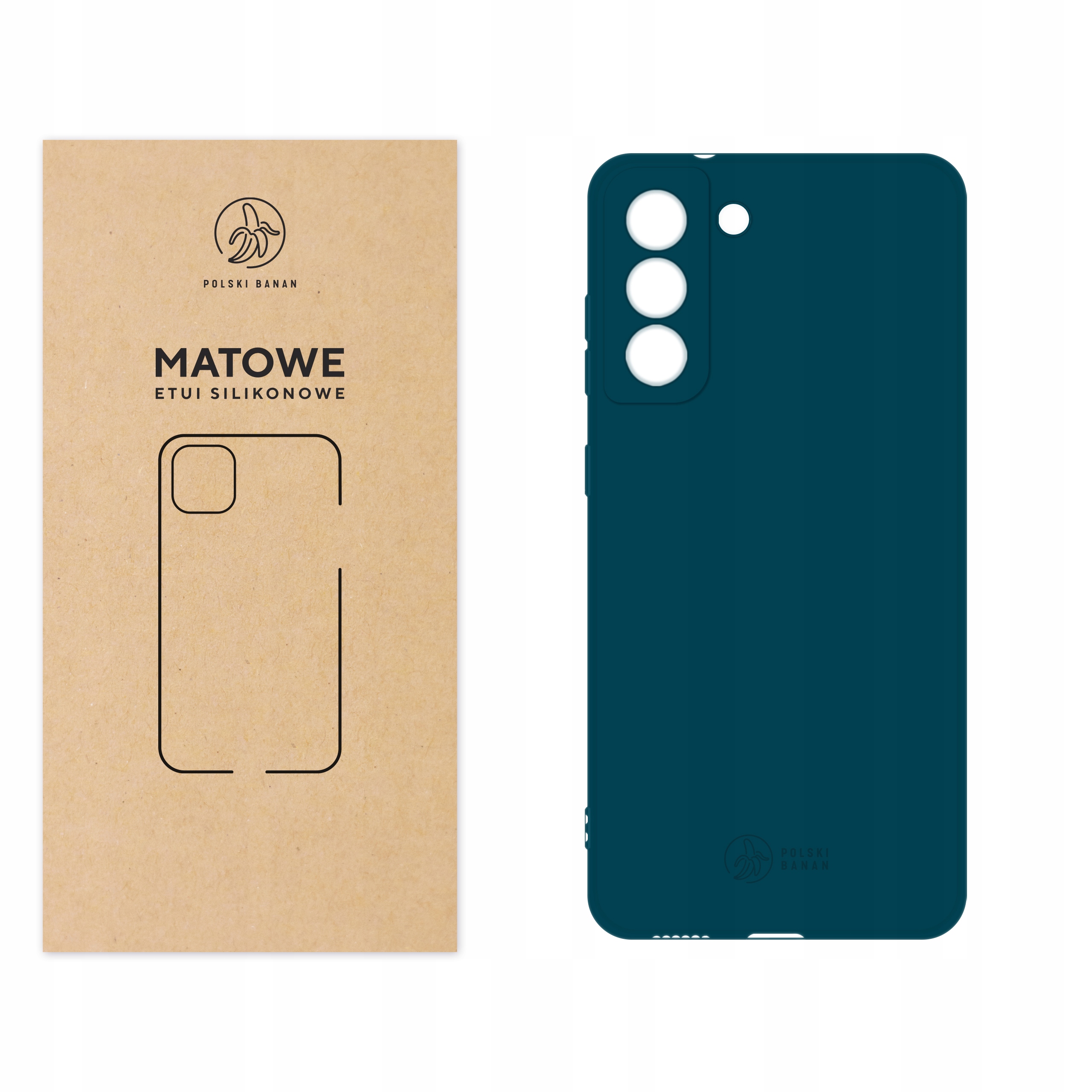 

Etui Matowe do Samsung S21 Fe morskie