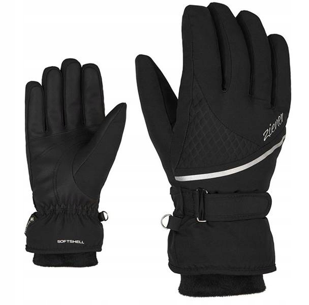 damskie rękawice narciarskie zimowe Ziener Kiana Gtx Gore-tex r. 6,6