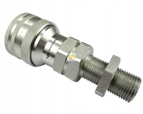 Szybkozłącze gniazdo long M18x1.5 Waryński
