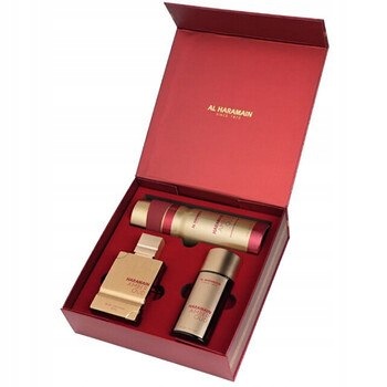 Al Haramain Amber Oud Ruby Edition Dárková sada: Parfémovaná voda 75 ml, Parfémovaná voda 30 ml a deodorant
