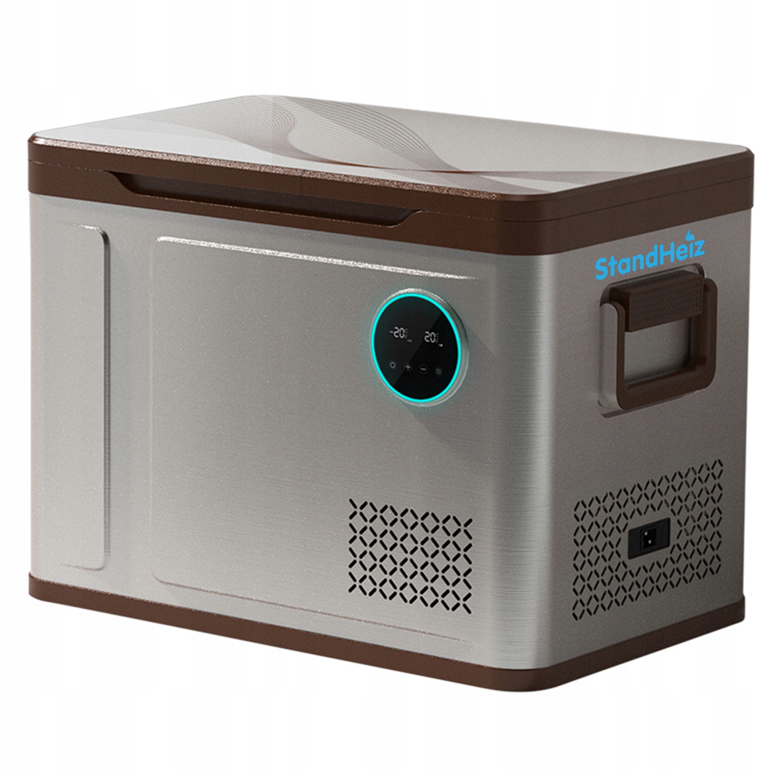 LODÓWKA TURYSTYCZNA PRZENOŚNA KOMPRESOROWA 31L KAMPER 12V24V 230V STANDHEIZ Zasilanie gniazdo zapalniczki samochodowej