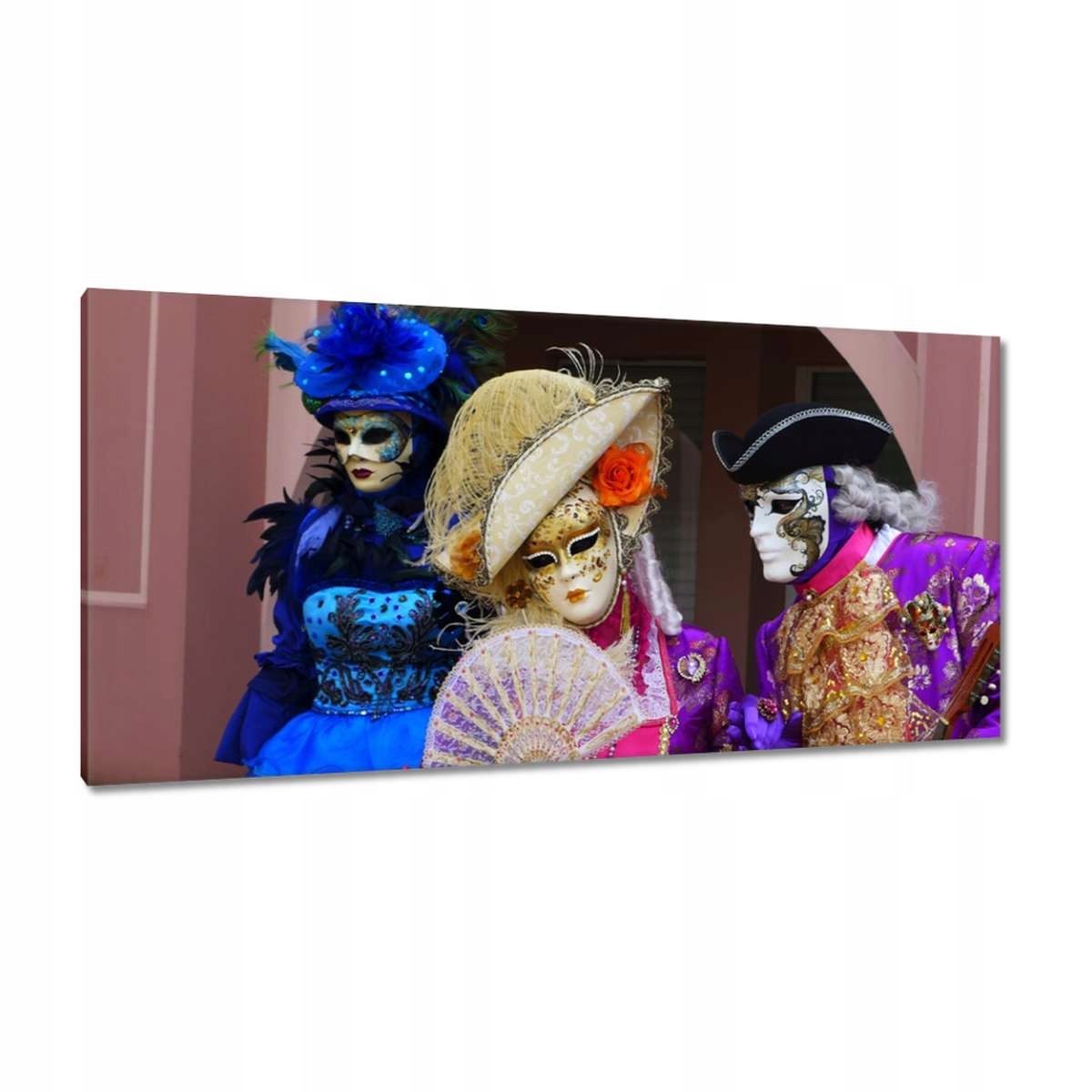 Obrazy 115x55 Karnevalové masky