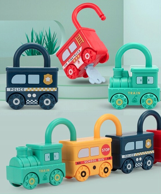 GRA EDUKACYJNA SENSORYCZNA KŁÓDKI MONTESSORI 6 SZT Materiał plastik