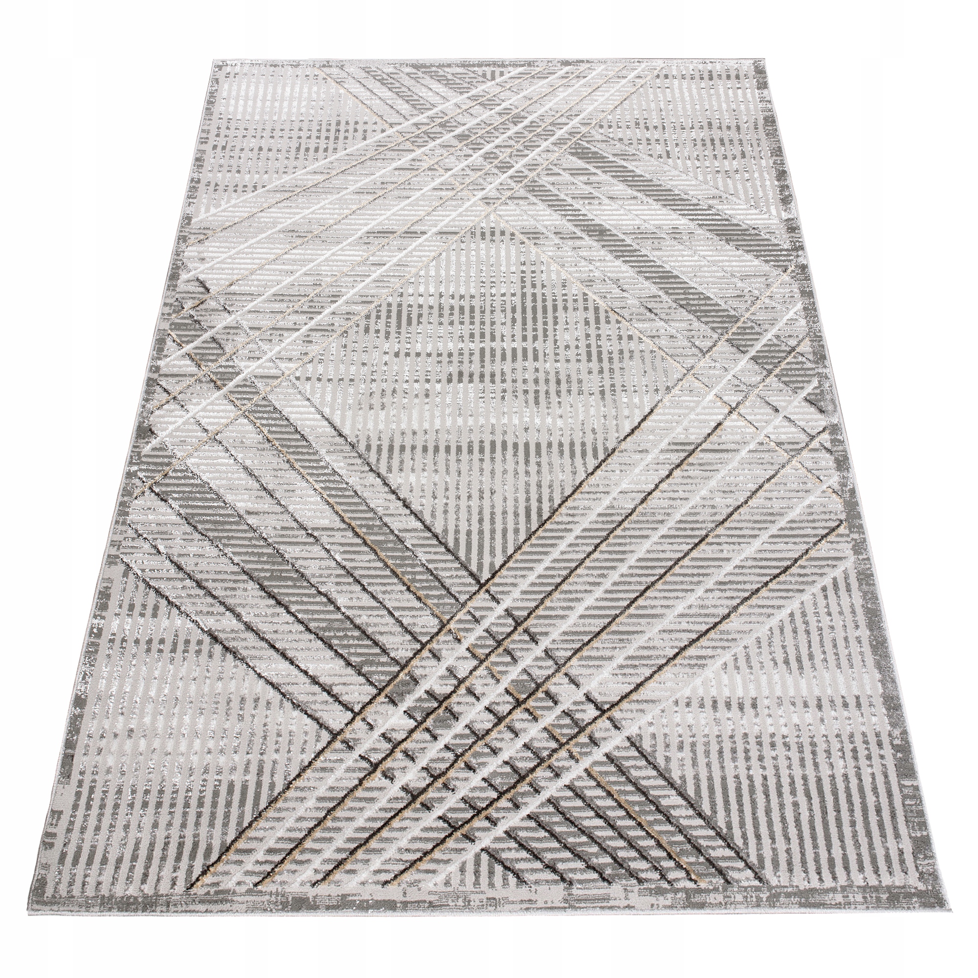 Dywan CRYSTAL 200x300 Z Połyskiem Nowoczesny Modny Miękki Różne Wzory