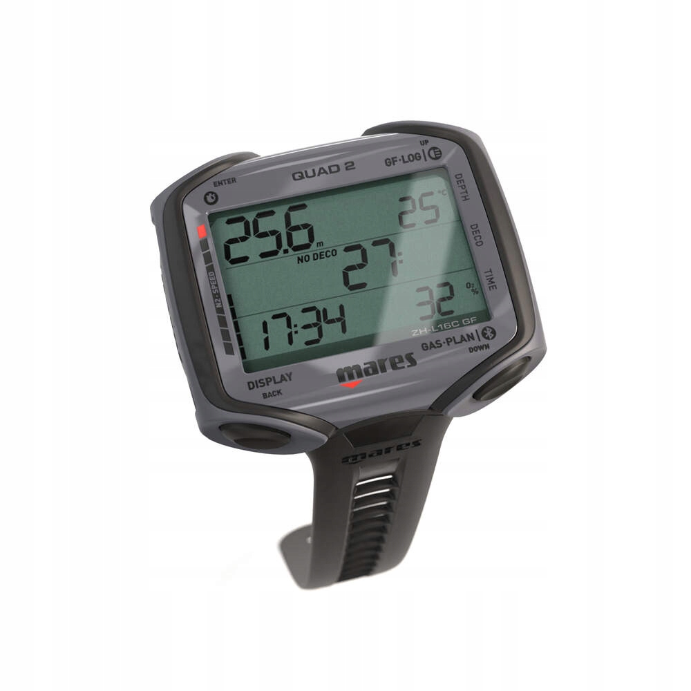 Komputer nurkowy Mares Dive Computer Quad 2 nurkowanie rekreacyjne i tech.