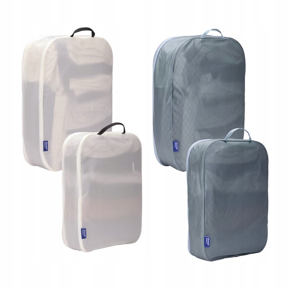 Zestaw 4 organizerów Packing Cube Family Set szary/biały Thule