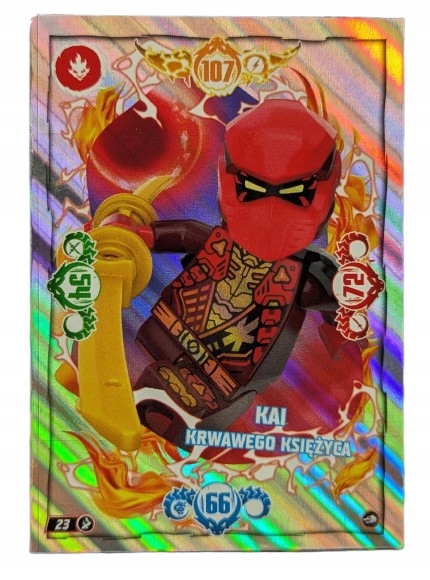Karta Lego Ninjago Seria 10 Numer 023