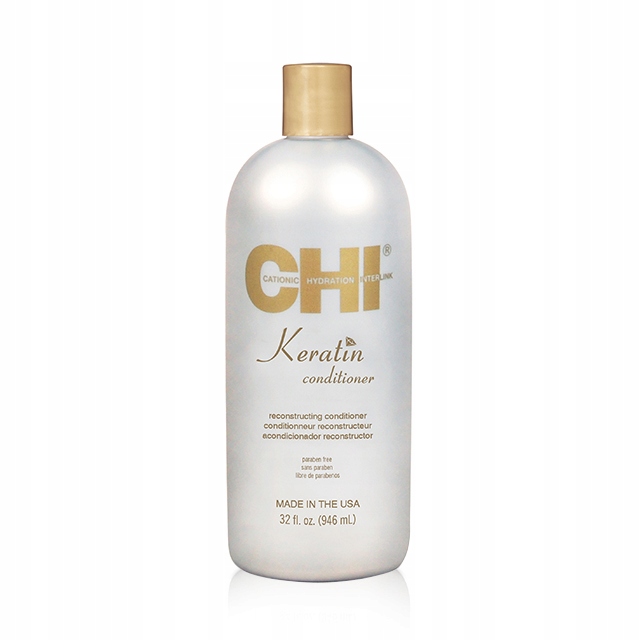 Kondicionér na regeneraci vlasů Chi Keratin 946 ml, s keratinem a arganem