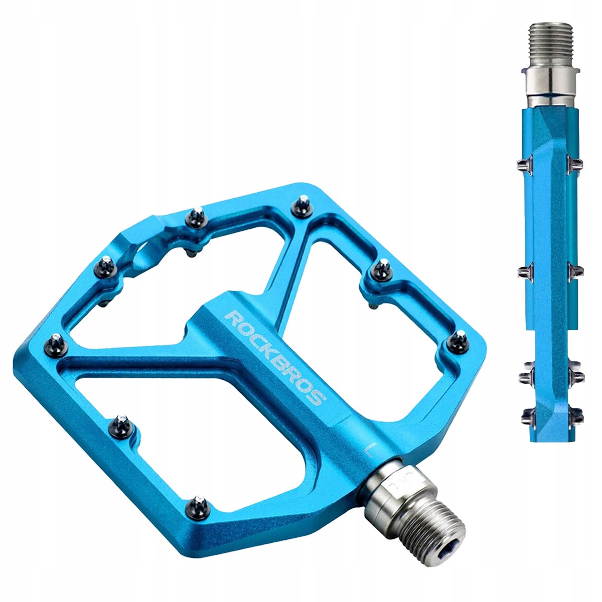 Pedały Platformowe RockBros, lekkie, Uniwersalne, na Rower, Rowerowe