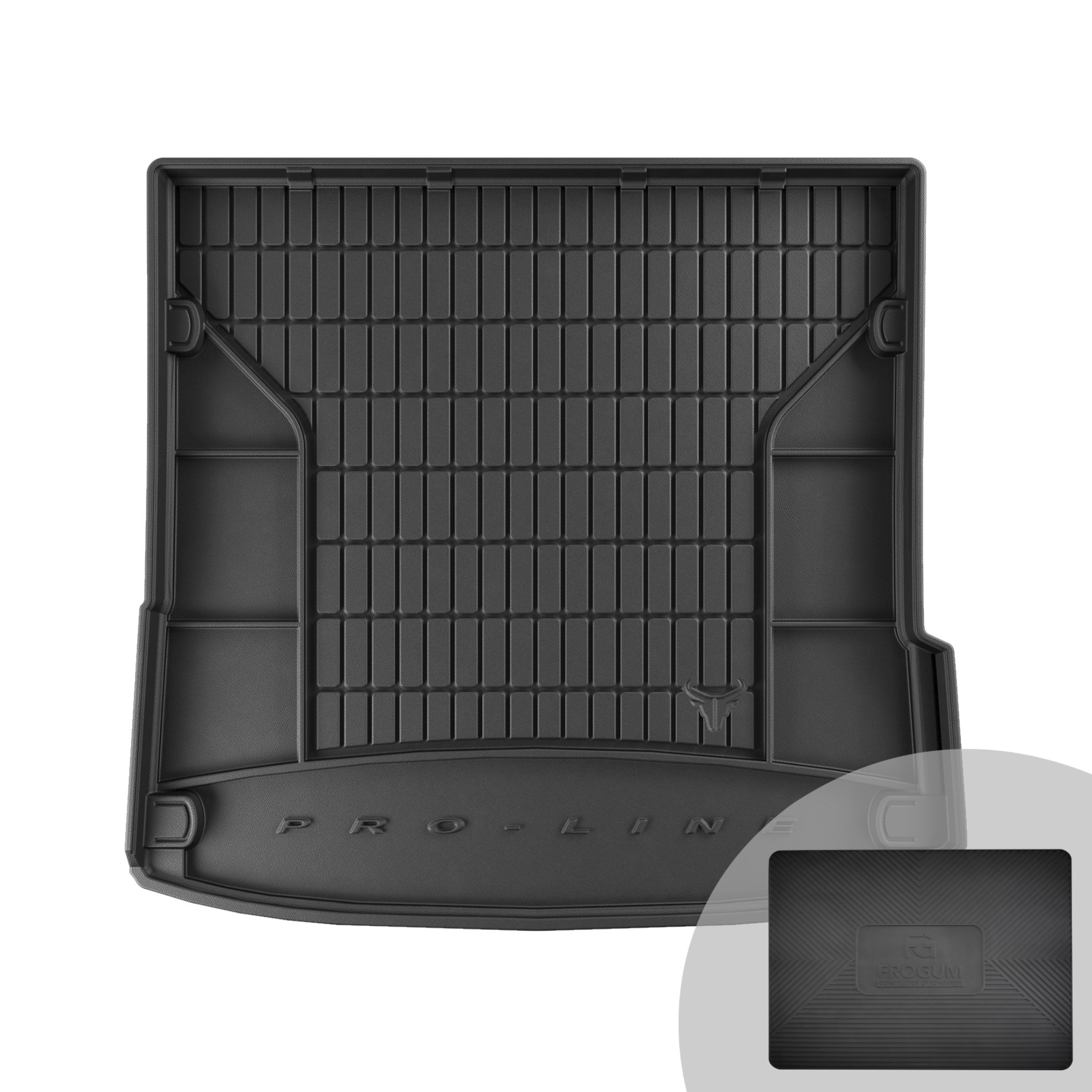 Frogum Gumová rohož do kufru 3D pro Audi Q7 I 2005-2015