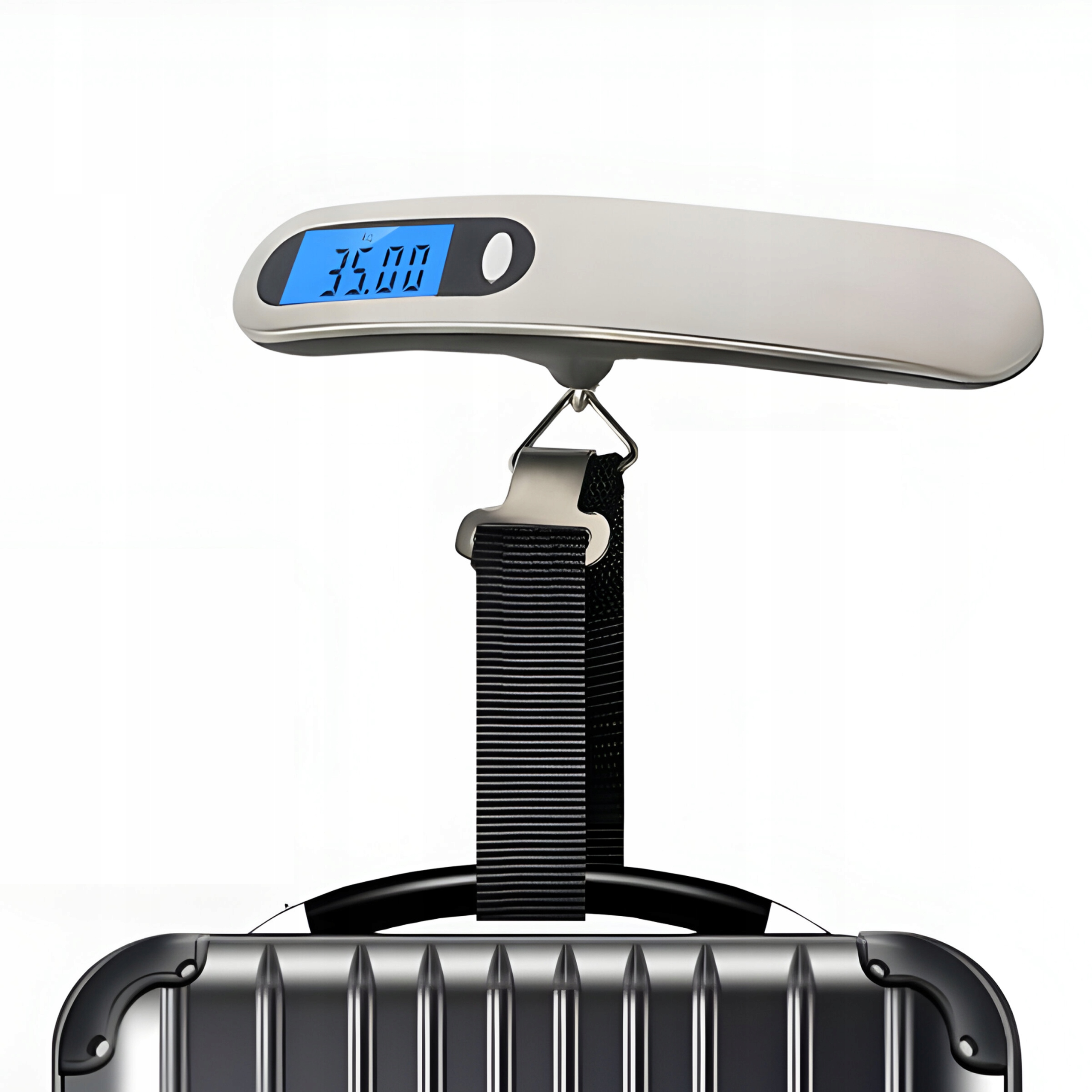 WAGA BAGAŻOWA PODRÓŻNA HAKOWA TURYSTYCZNA LOTNICZA RĘCZNA LCD DO 50KG Stan opakowania oryginalne