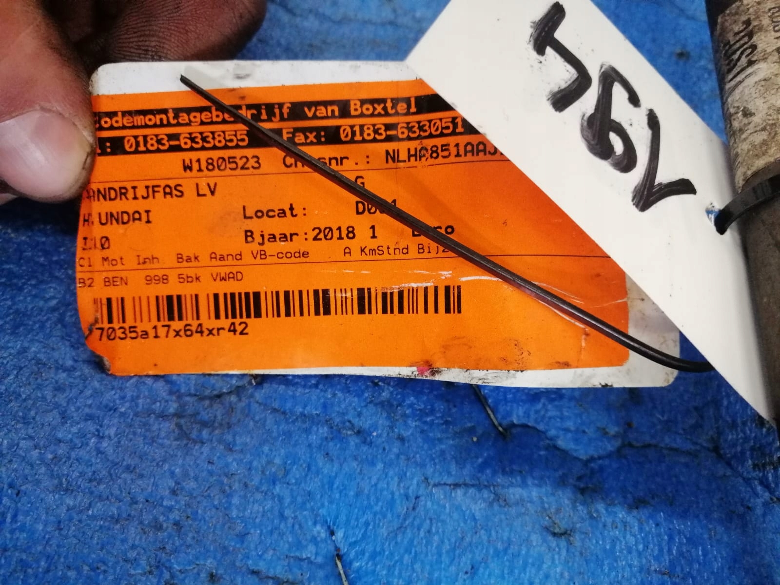 semi-axis left HYUNDAI i10 1.0B 2018R BDS1