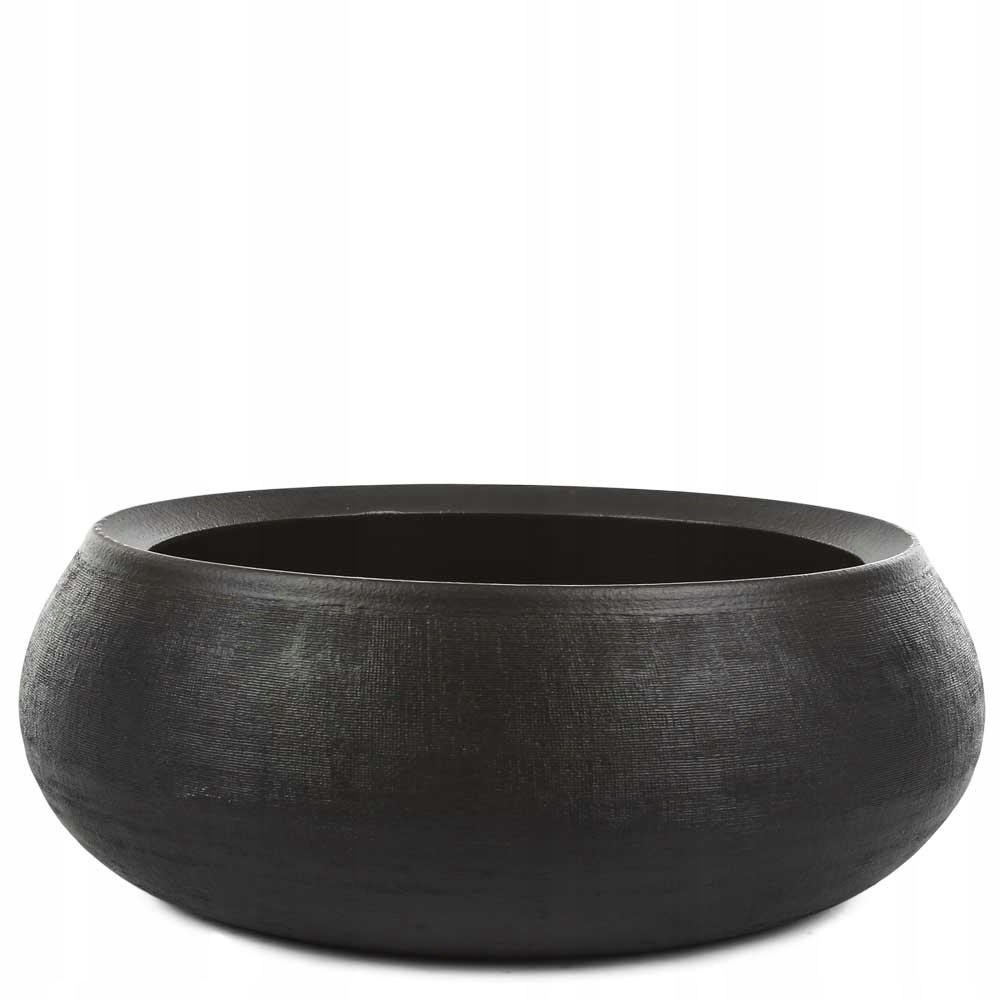 

czarna osłonka duża misa ceramiczna Douro 34/14