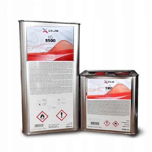 Bezfarebný Lak Hs 5900 Exlak 5L 2,5 utw