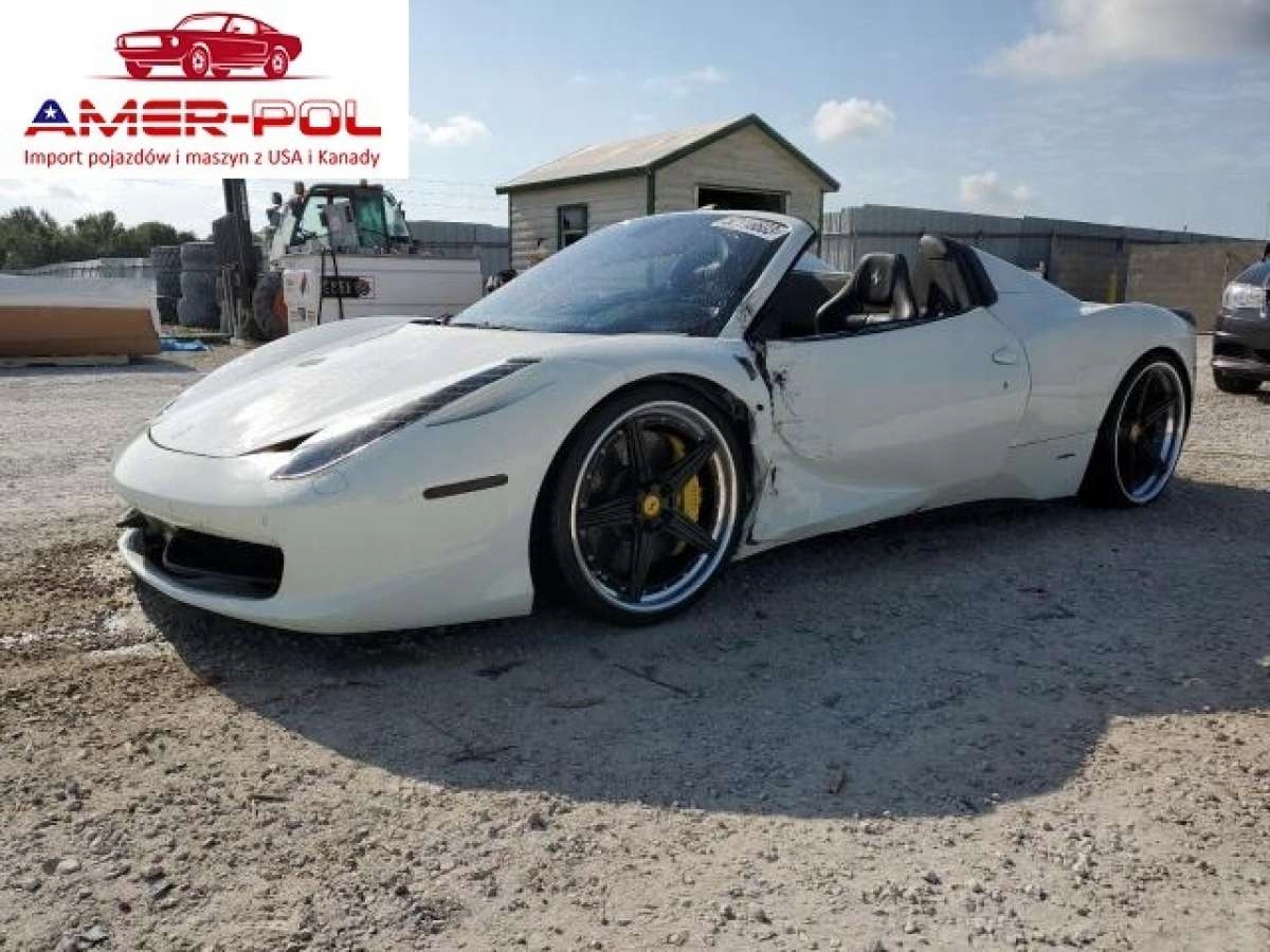 Ferrari 458 Italia 2013, silnik 4.5, od ubezpi...