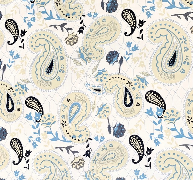 

Obrus Cerata Gruba , Na Metry Etniczny Wzór Blue