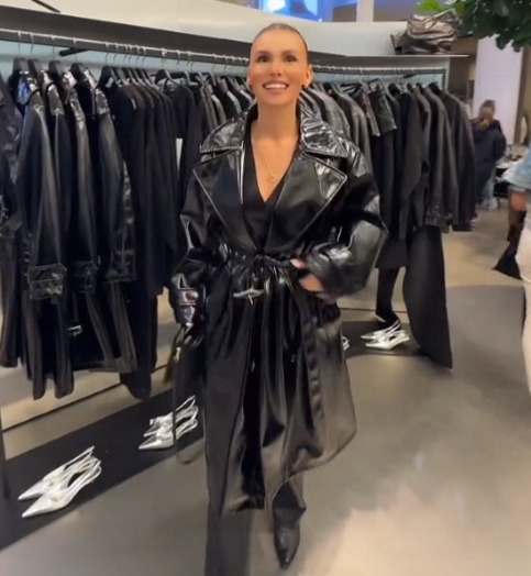 TRENCH Z PASKIEM STEVEN MEISEL ZARA roz. M-L • Cena, Opinie