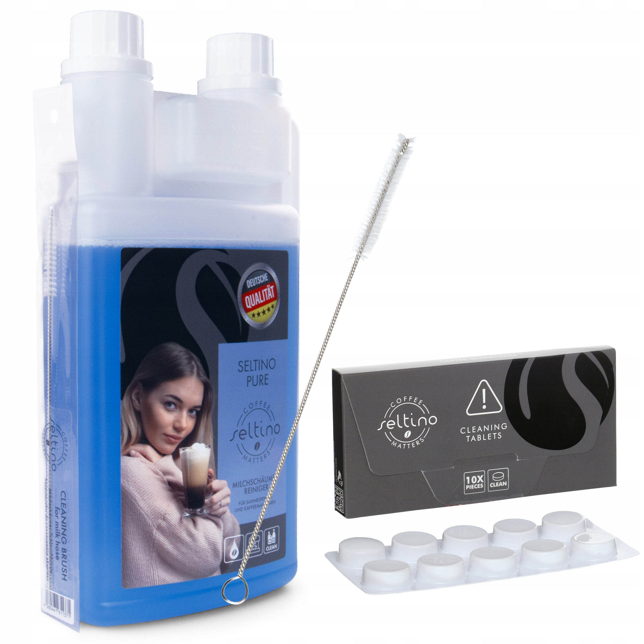 

Płyn do czyszczenia systemu mleka 1L tabletki