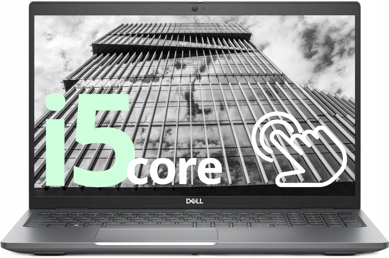 Nový dotykový Dell Latitude 5540 i5-1335U 8GB 512GB Ssd Fhd Windows 11 Pro