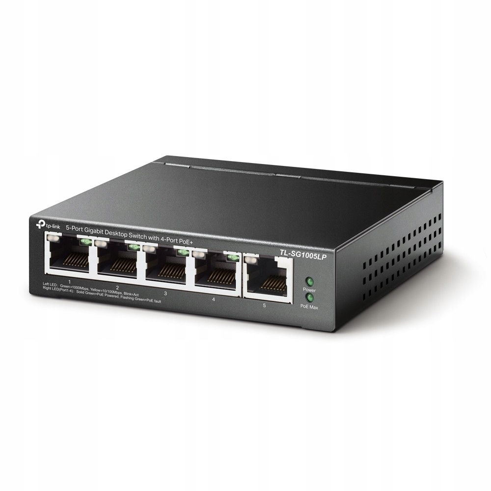 Tp-link Switch SG1005LP 5x1Gb (4xPoE+)