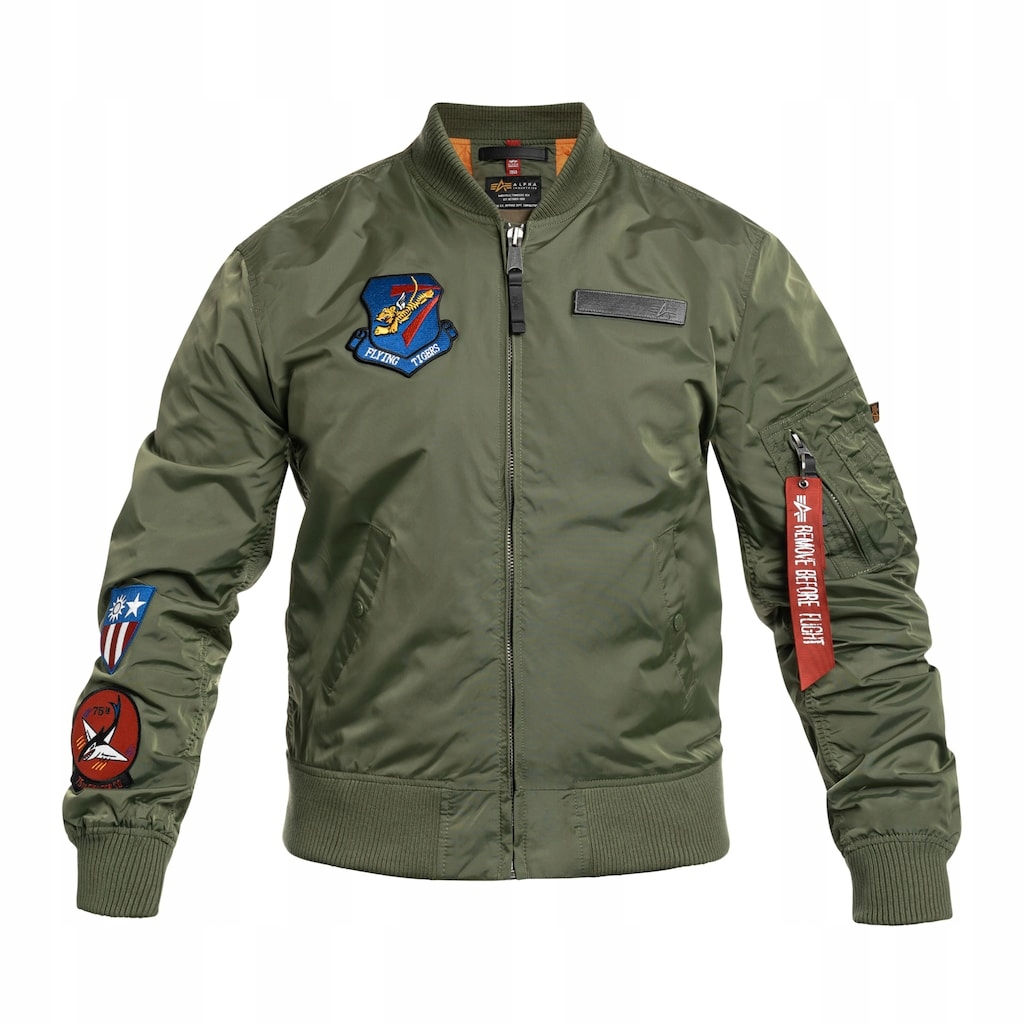 Pilotní vojenská bunda Flyers Alpha Industries MA-1 Tt Flying Tigers S