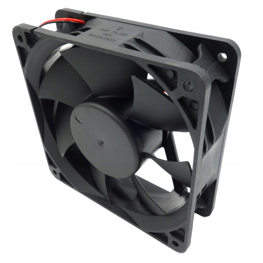 Wentylator przemysłowy 120x120x38mm 24V łożysko kulkowe 120x38 12cm SOLIDNY Model TX12038B24