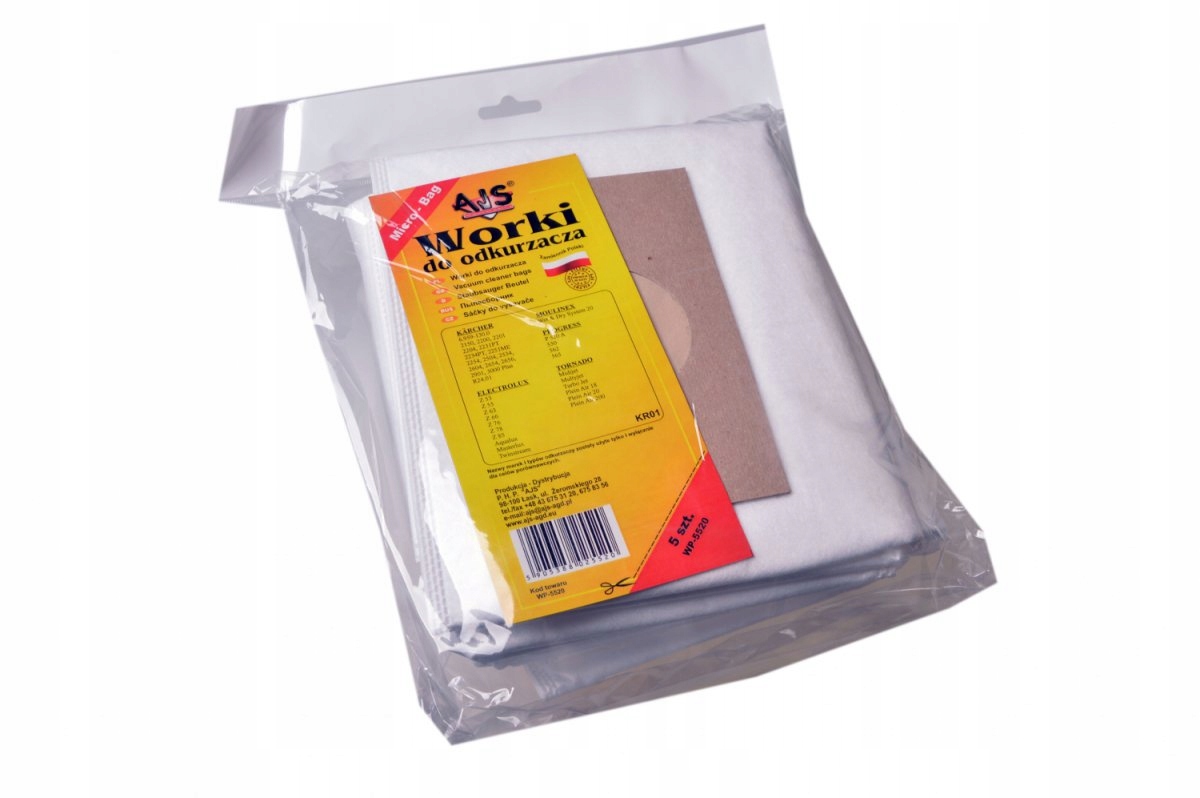 

Worki KR01 do odkurzacza Karcher