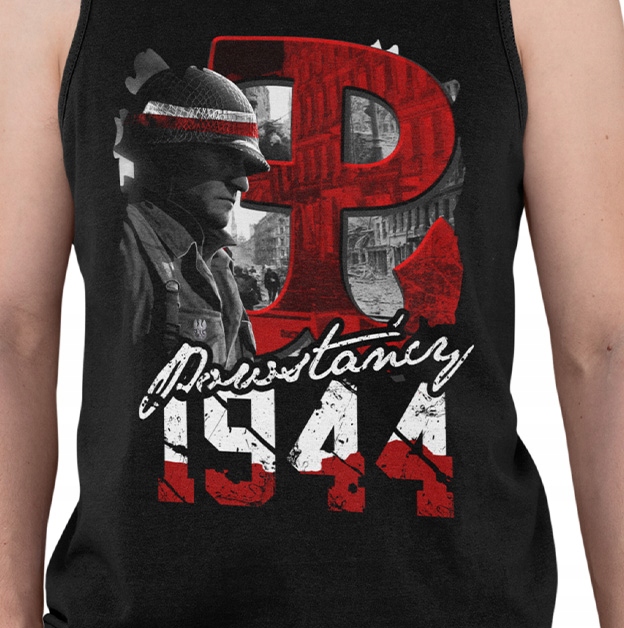 TANK TOP PATRIOTYCZNE POWSTANIE 1944 Marka inna