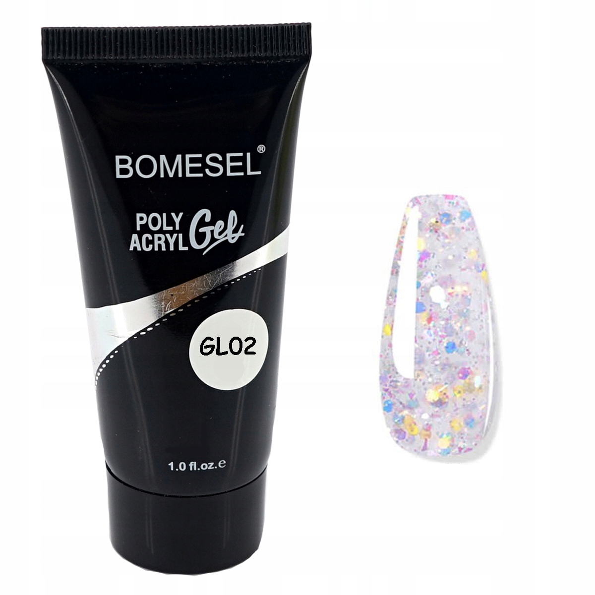 

Akrylożel acrylgel Glitter flexygel drobinki 02
