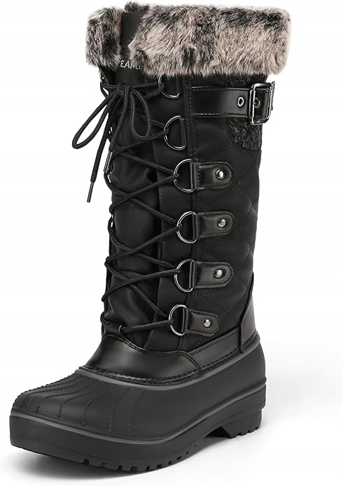 Dream Pairs Avalanche, dámské zateplené sněhule, vel., výška 26,3 cm