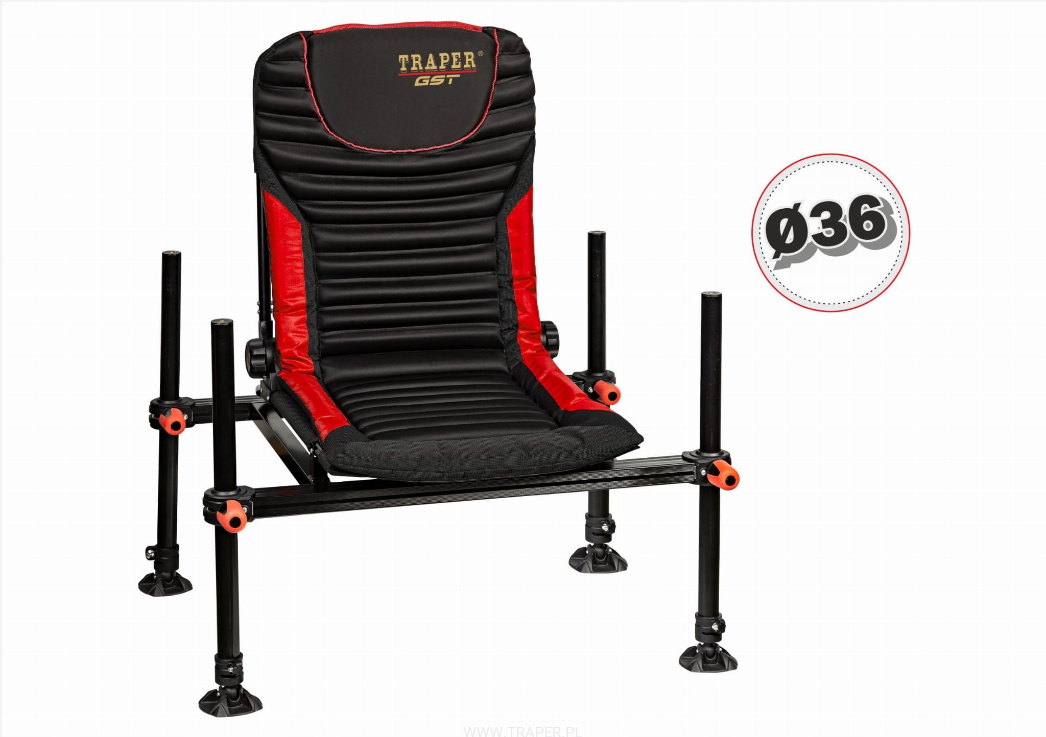 Fotel Traper Feeder GST Pro 36 RED