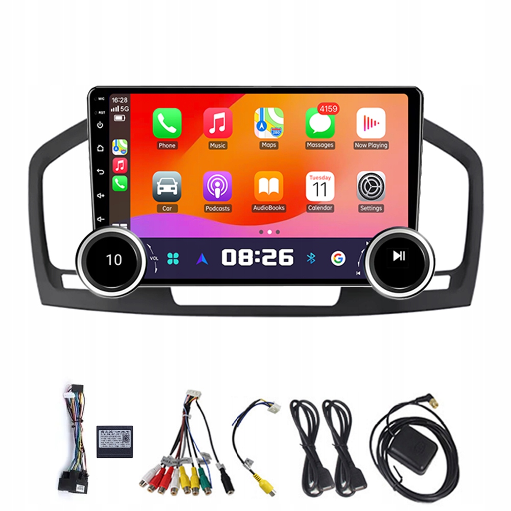 2Din Android 13 Autorádio do auta pre Buick Regal Opel Insignia 2009-2013 s Carplay