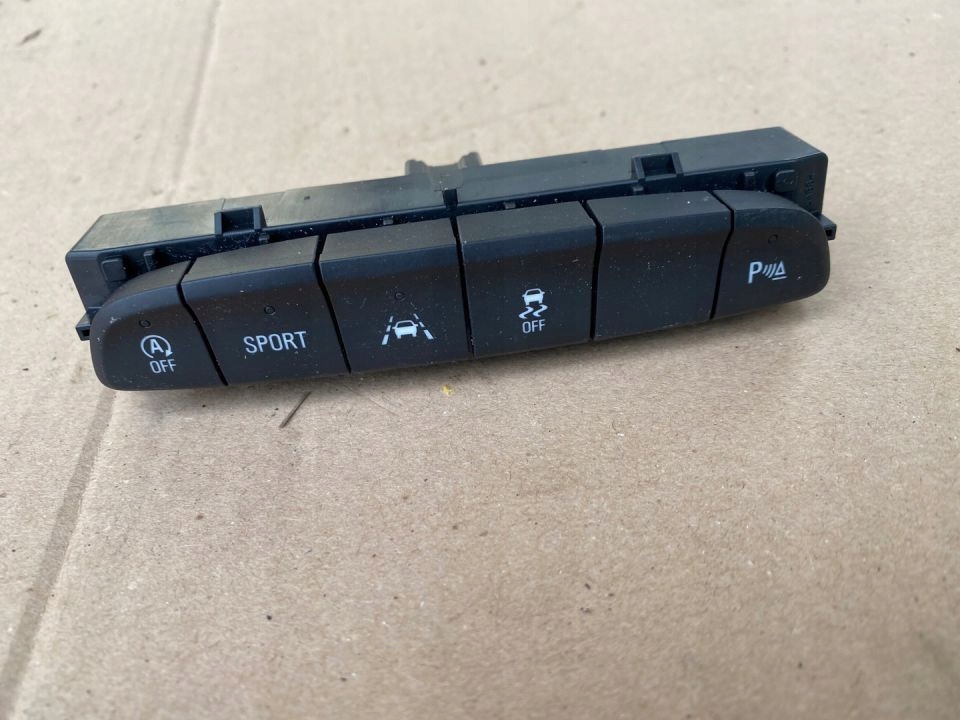 Tr4ew3gfetrgehwt5434 - OPEL ASTRA K ПАНЕЛЬ КНОПКА СПОРТ PDC 39028735