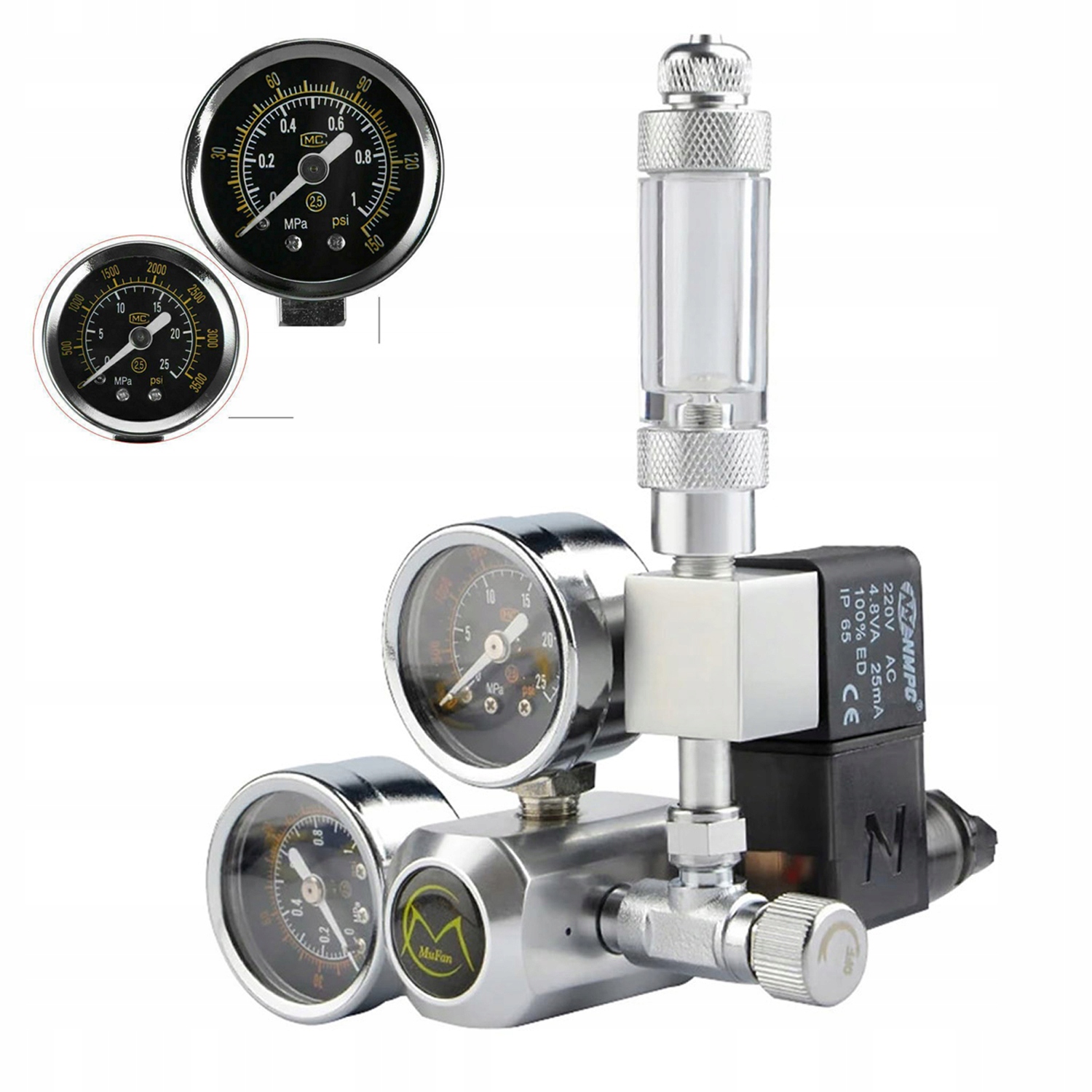 Butlový redukční ventil Redukční ventil CO2