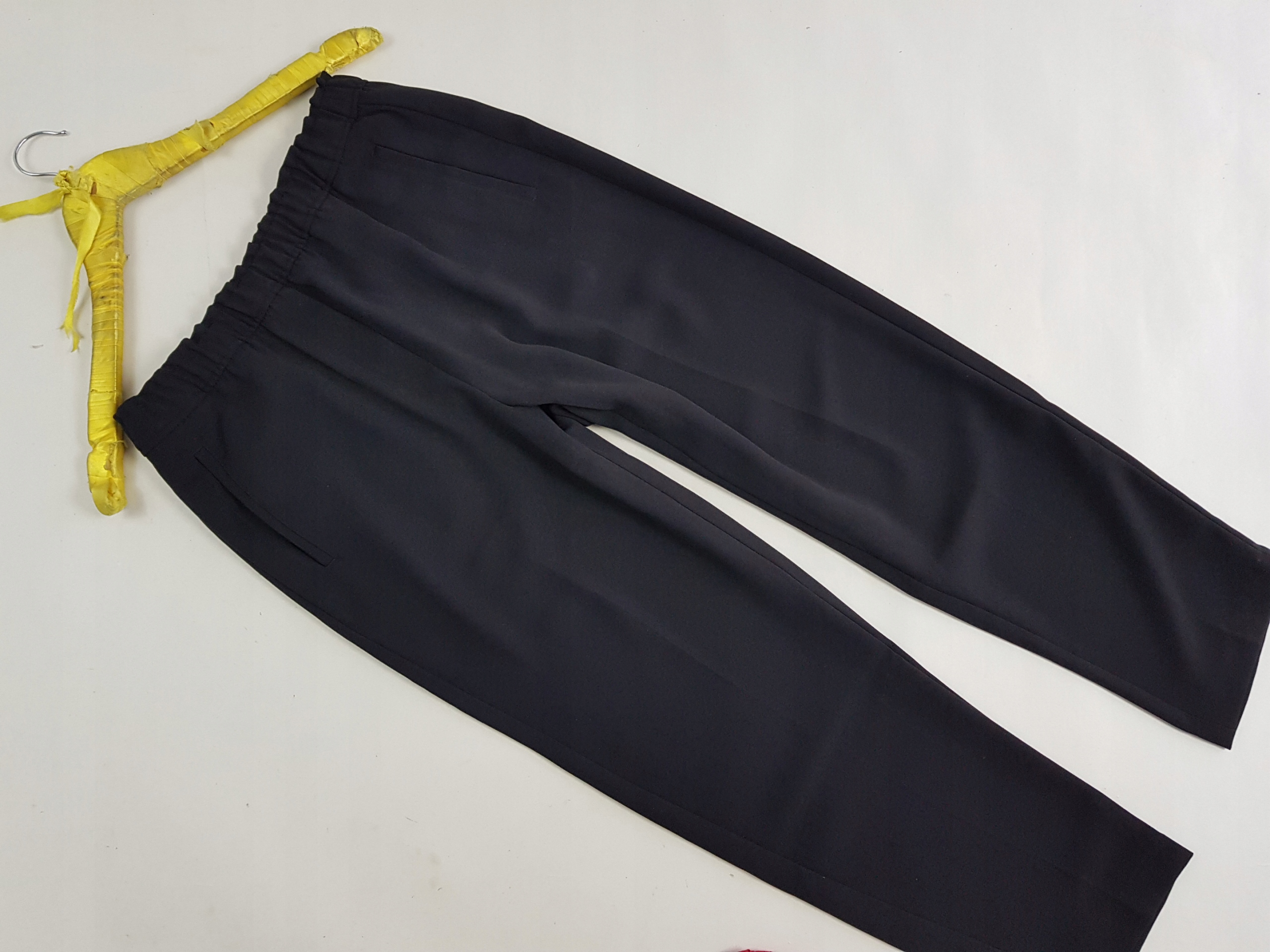 H&M 36 Spodnie mateiałowe marszczone