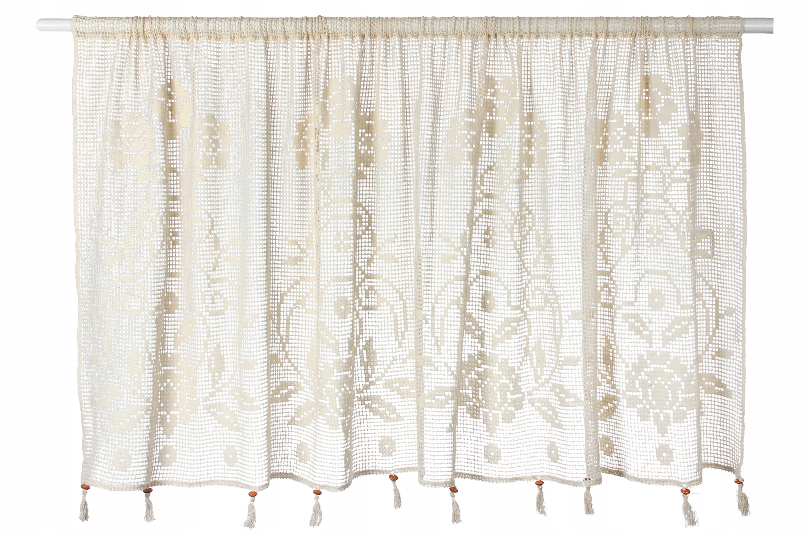 

Zazdrostka Firanka Szydełko Retro Boho 150x200 Beż