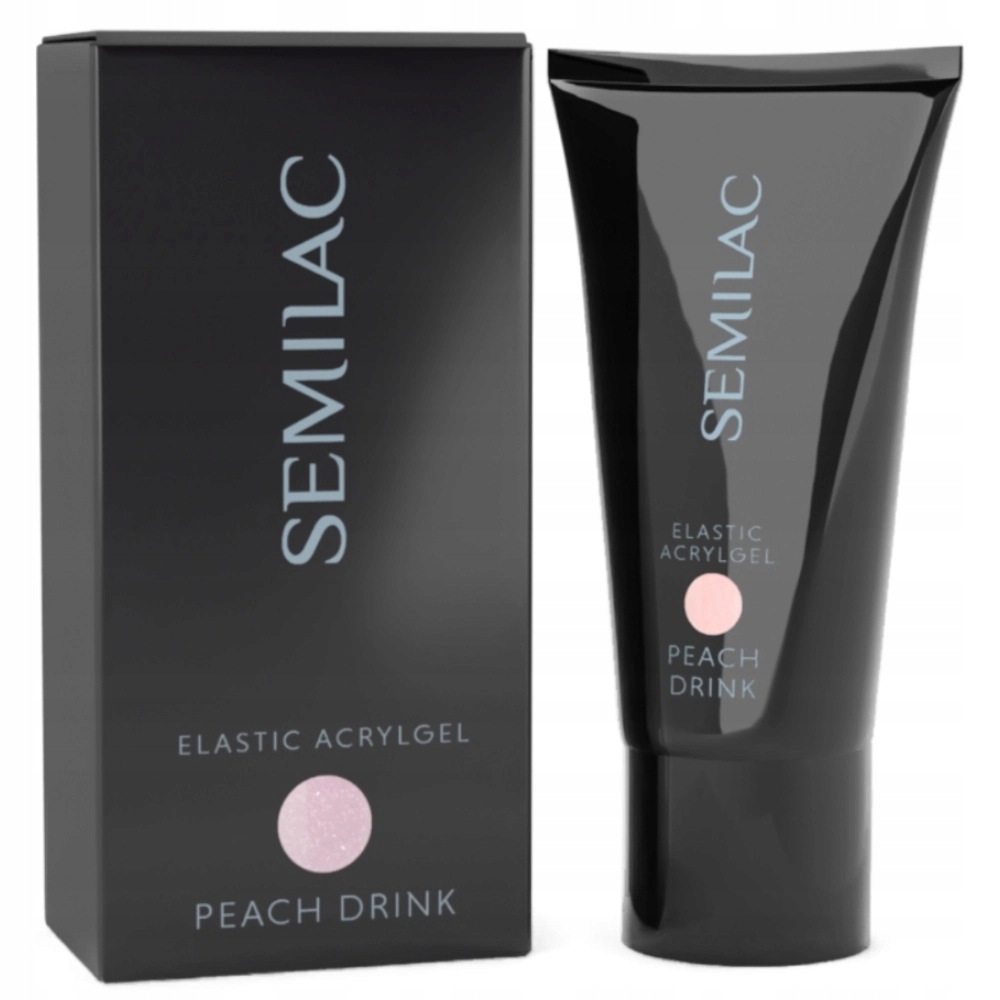 Semilac Elastic Acrylgel Akrylový prodlužovač Peach Drink