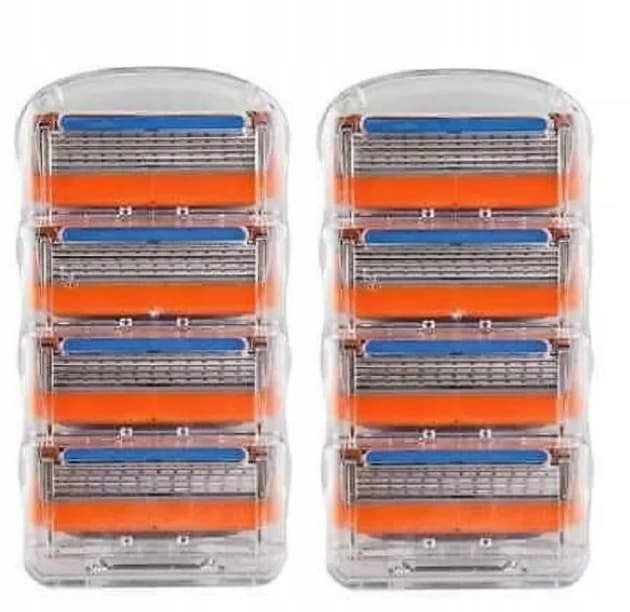 

Gillette Fusion 5 8sz Nożyki Ostrza Wkłady fusion5