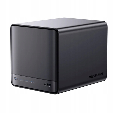 Komputer stacjonarny mini Minisforum PC WIN NAS N5 Ryzen 7 255 3xSSD
